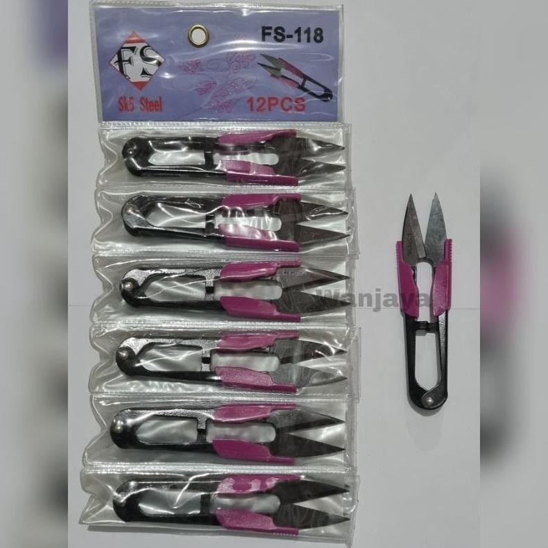 

Baru Gunting Benang F-Strong FS-118 (12Pcs) - Cekris / Catrek Thread Cutter Kecil