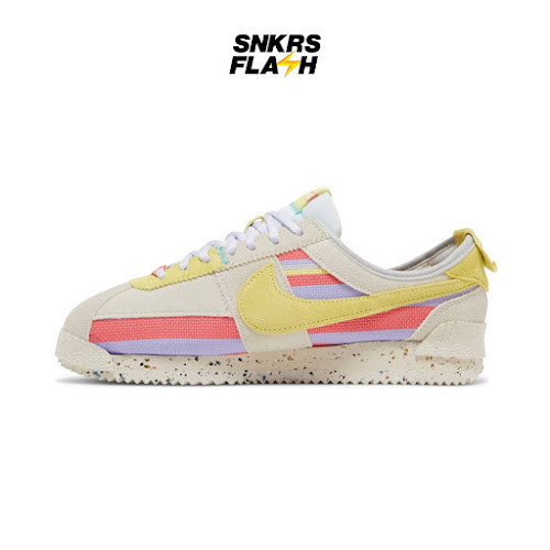 NIKE Cortez Union Lemon Frost Sepatu Sneakers Pria - DR1413100