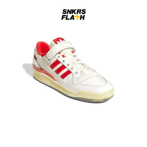 ADIDAS Forum 84 Low Aec White Sepatu Sneakers Pria - HR0557 - Size 44.7