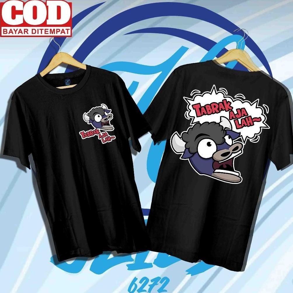 Promo (07) Kaos Distro Fashion Jlies Motif Tim Mpl Id Rebellion Zion Emote Tabrak Ajalah Mlbb Bisa K