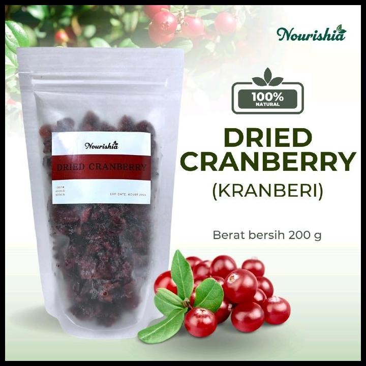 

Promo Cranberry Kering 200Gr / Dried Cranberry 200Gr Food