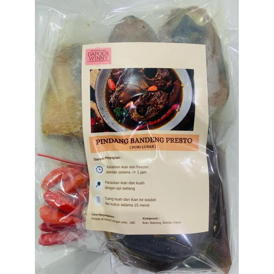 

Pindang Bandeng Presto Kuah Asam Pedas Manis - 3 Potong Campur