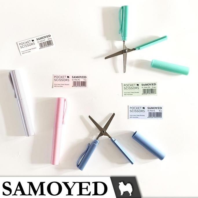 

Gunting Mini / Saku / Lipat / Pulpen / Portable / Pen-Type / Pocket Scissors Samoyed Sc-Pm6 Co