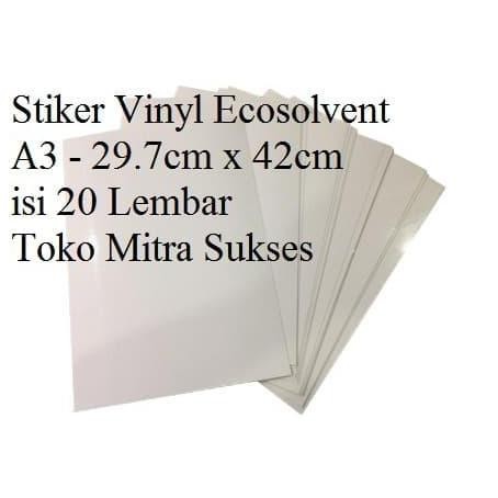 

Stiker Vinyl solvent A3