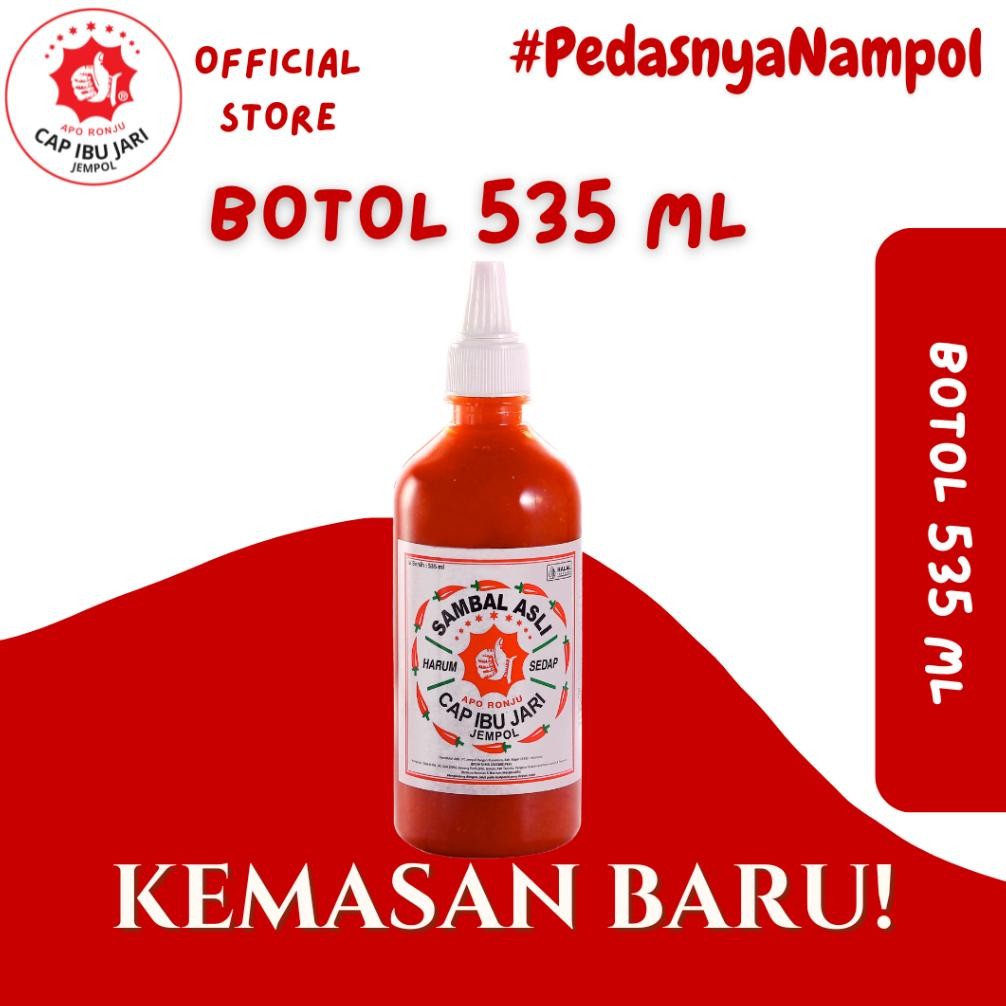 

Sambal Asli Cap Ibu Jari Jempol Botol Plastik 535ml