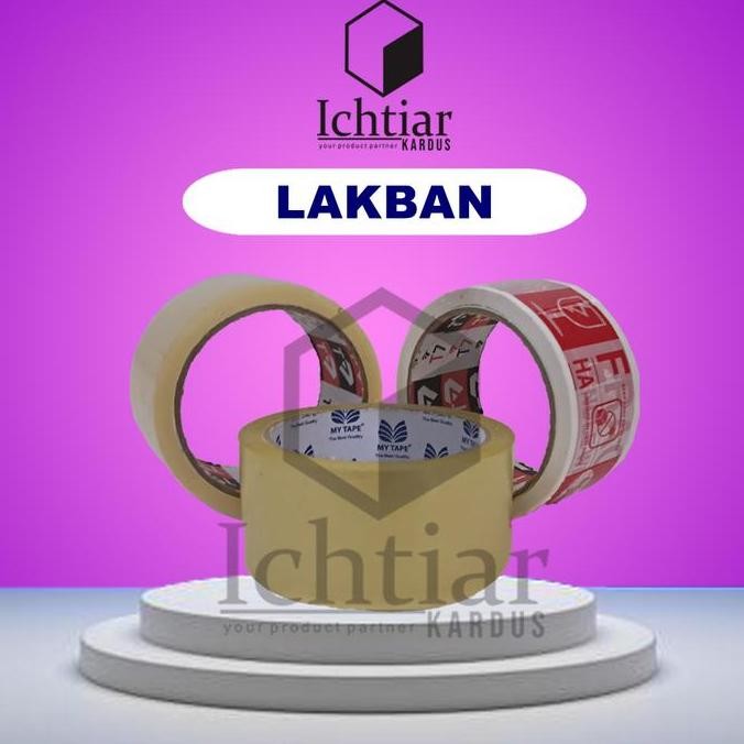 

Selotip / Lakban Bening / Cokelat / Fragile T7 & My Tape /Dus !!! Co
