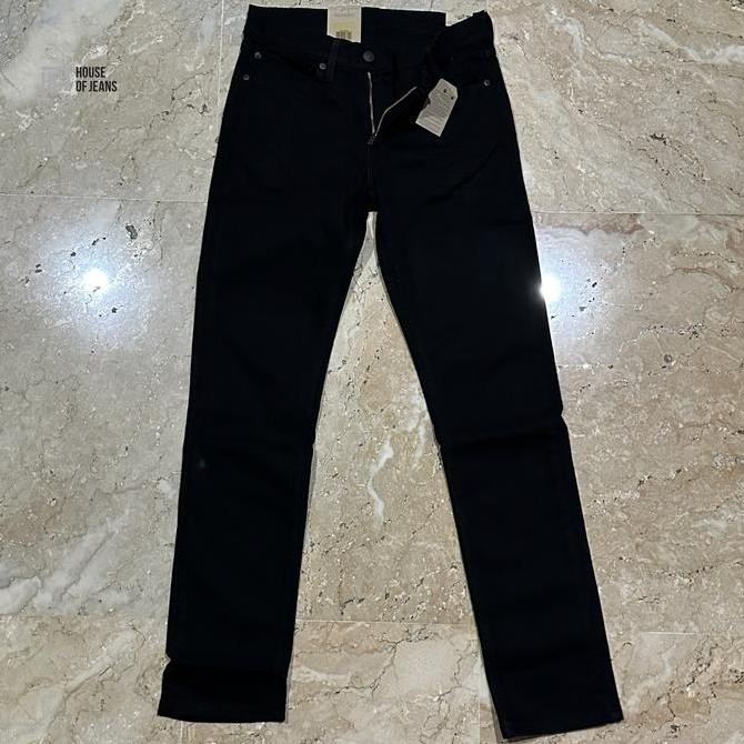 Celana Panjang Jeans Pria L E V I S 511 Original Slim Stretch Black 04511-2694 daps