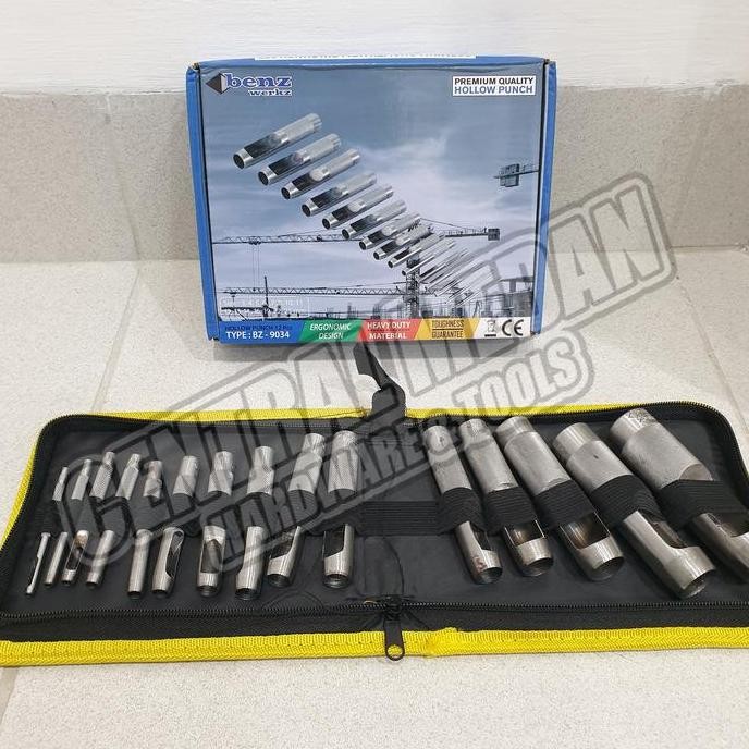 

Pon Lubang 15Pcs Benz Werkz Hollow Punch 15 Pcs Bz-9034 Co