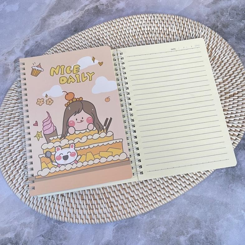 

Buku Ring A5 Nice Daily Binder Notes Karakter Lucu Momo Tulis Catatan Terlaris