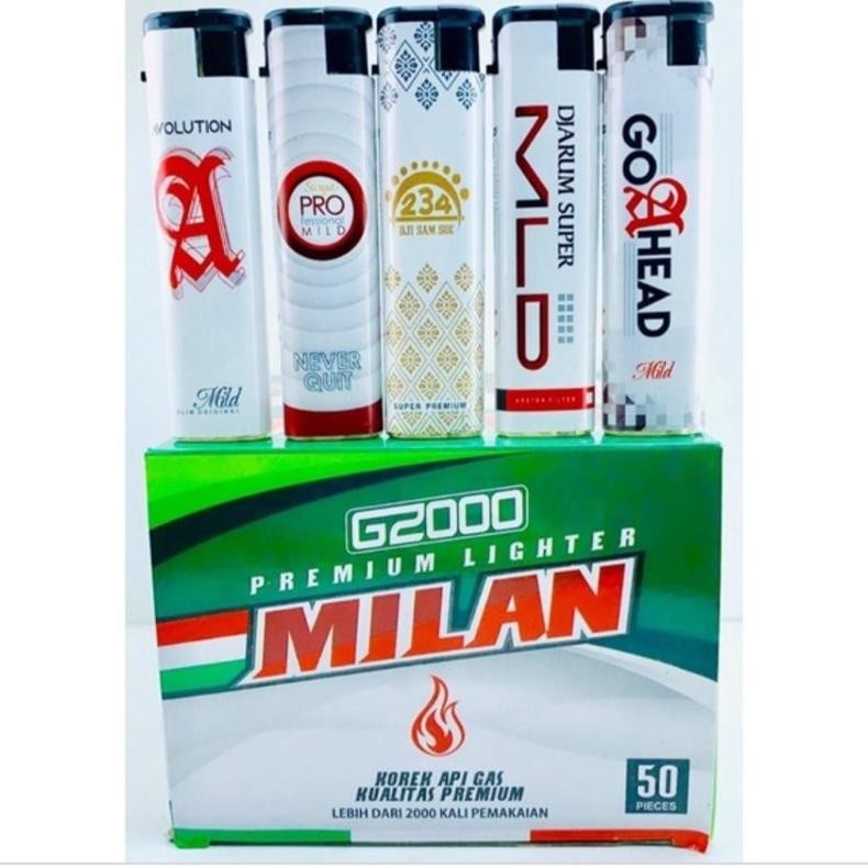 Korek Api Bara G 2000 (Tipe Milan) Ready