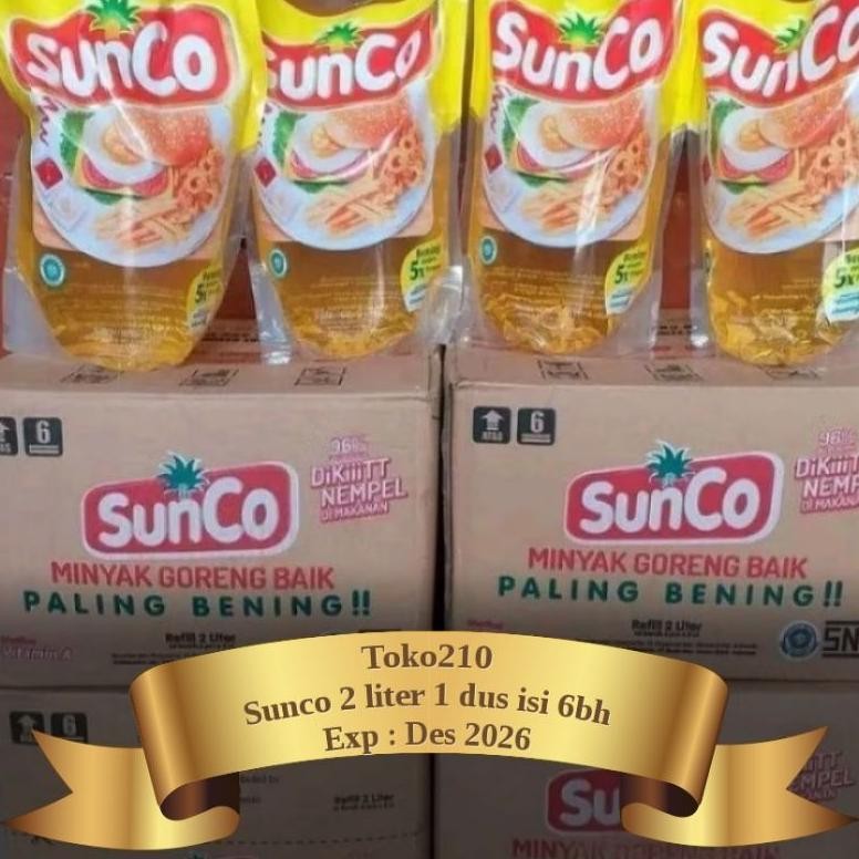 

Sunco 2 Liter 1 Dus Minyak Goreng Sunco 2 Liter RB10