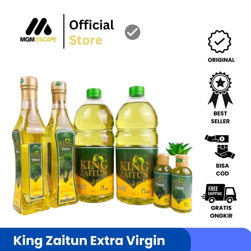 

KING ZAITUN Extra Virgin OOil 1000ml - Minyak Zaitun RB10
