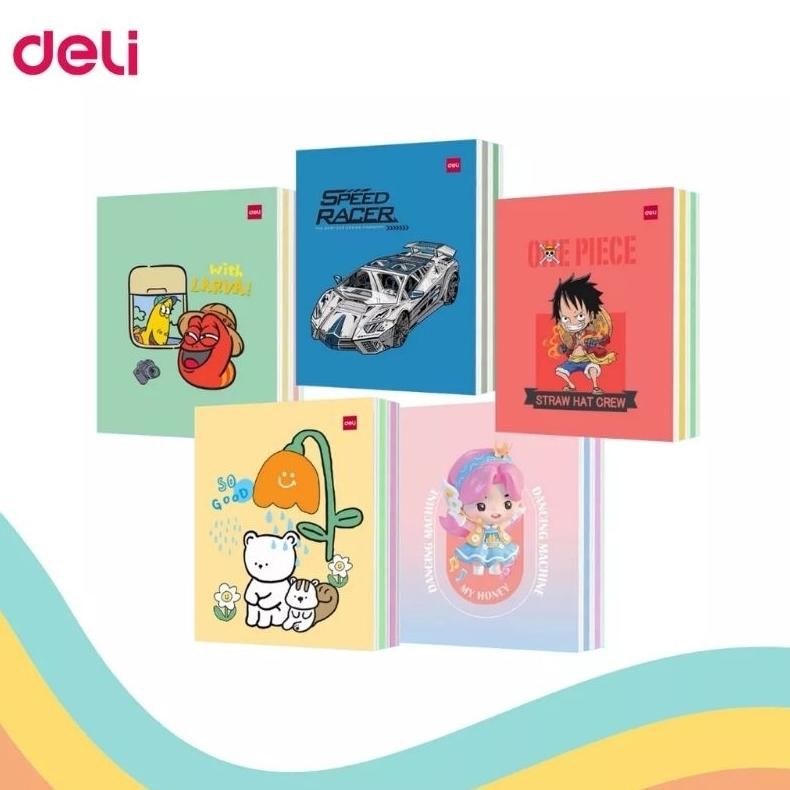

Buku Tulis Sekolah DELI PER PAK Murah Isi 10pcs / SIDU 1 Pack