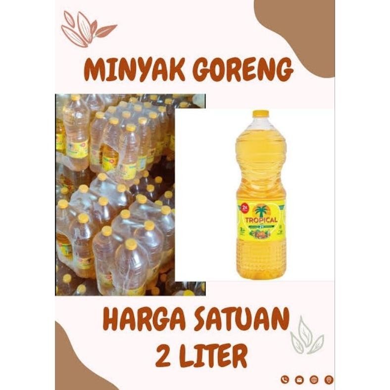 

TROPICAL Minyak Goreng 2 Penyaringan 2 Liter RB10