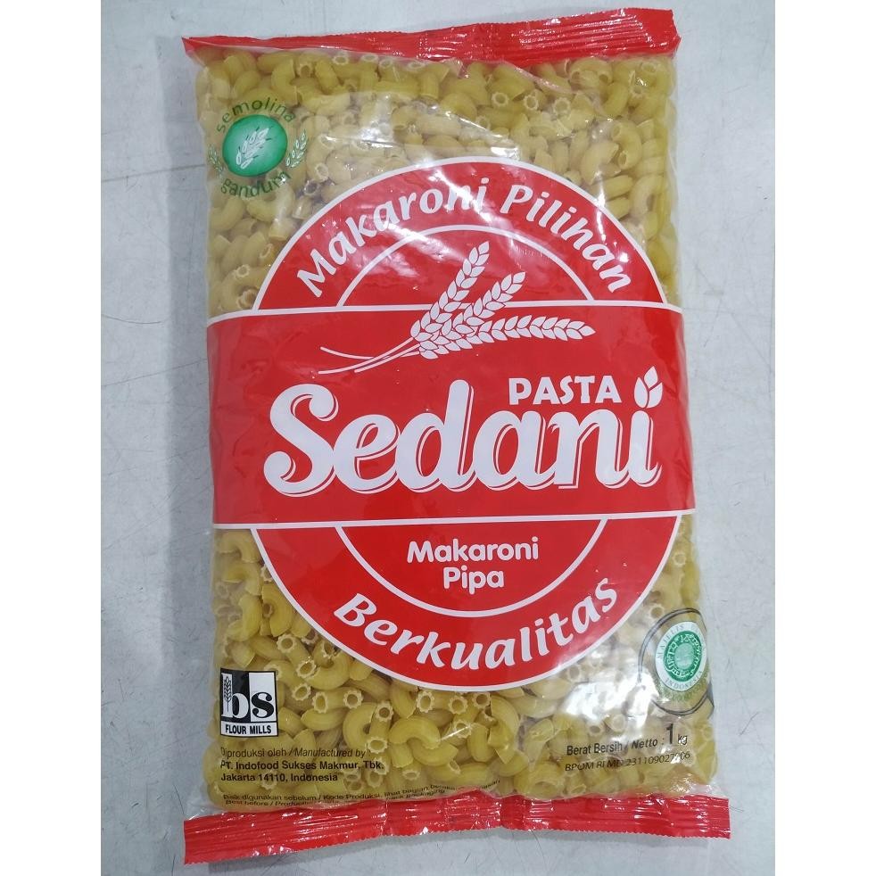 

Sedani Makaroni Pipa - Spiral 1 Kg RB10