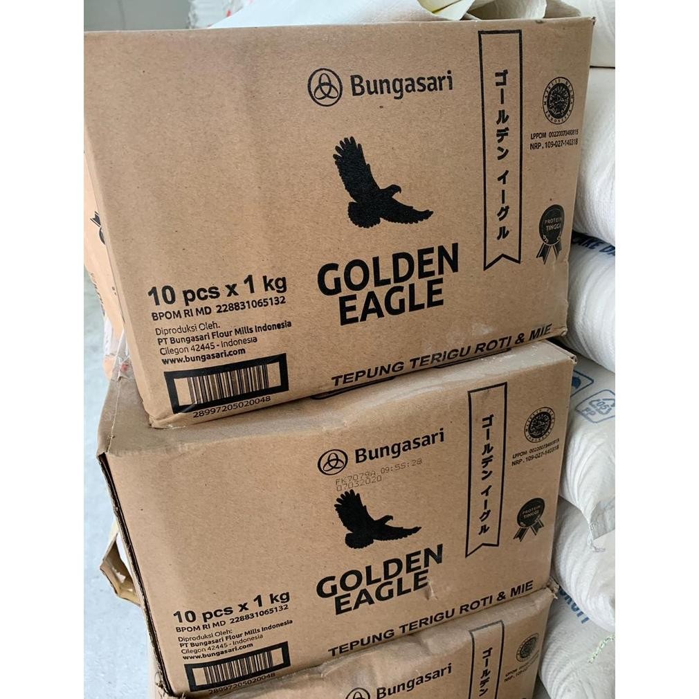

Golden Eagle Tepung Terigu untuk Roti & Mie 10 x 1 KG