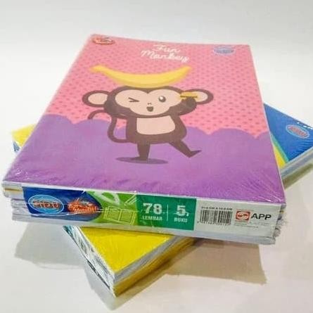 

(DAPAT 1 PAK) Buku Tulis Sinar Dunia / SIDU isi 78 Lembar