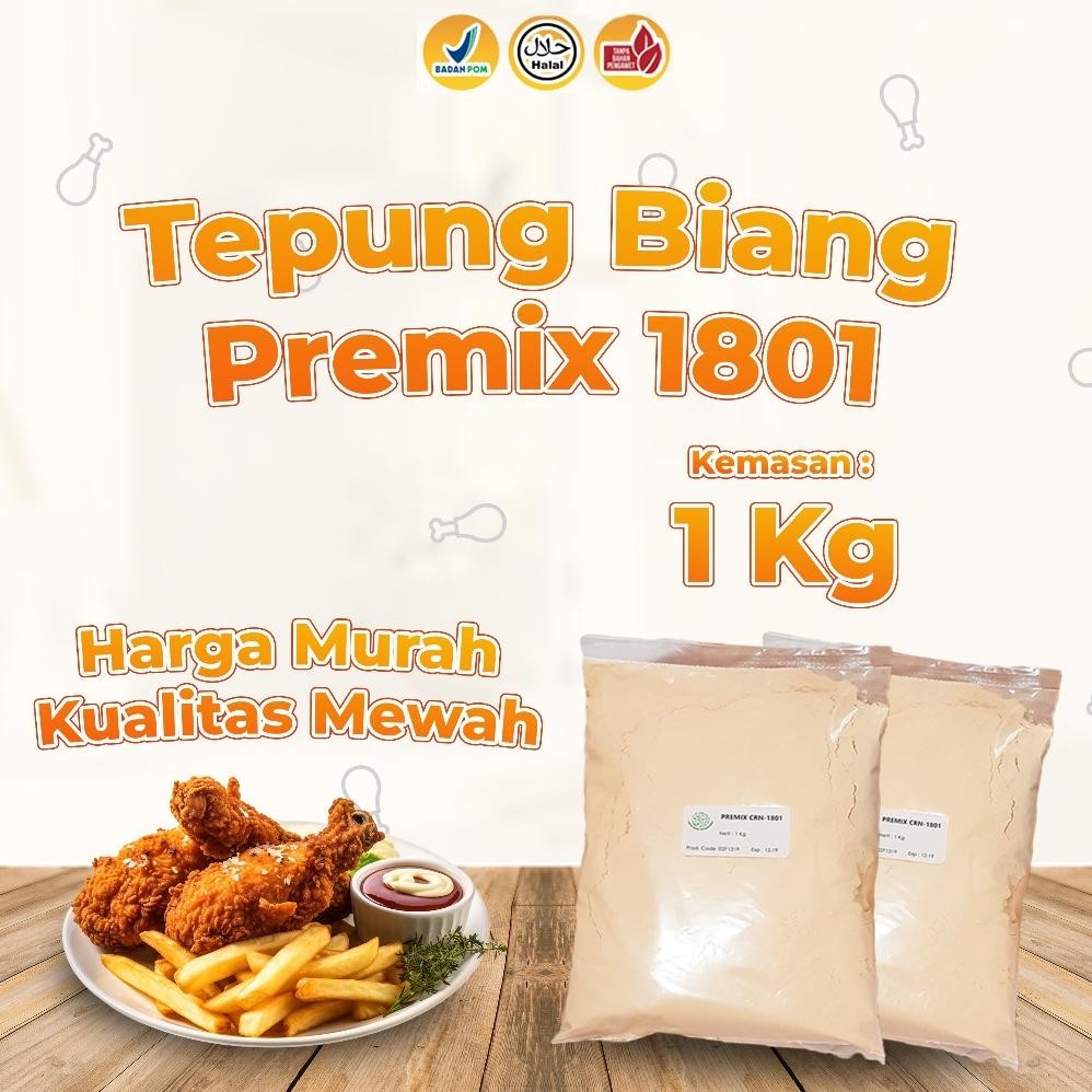 

Tepung Biang / Premix 1801 / Tepung Super / 1 Kg / Harga Murah Kualitas Mewah RB10