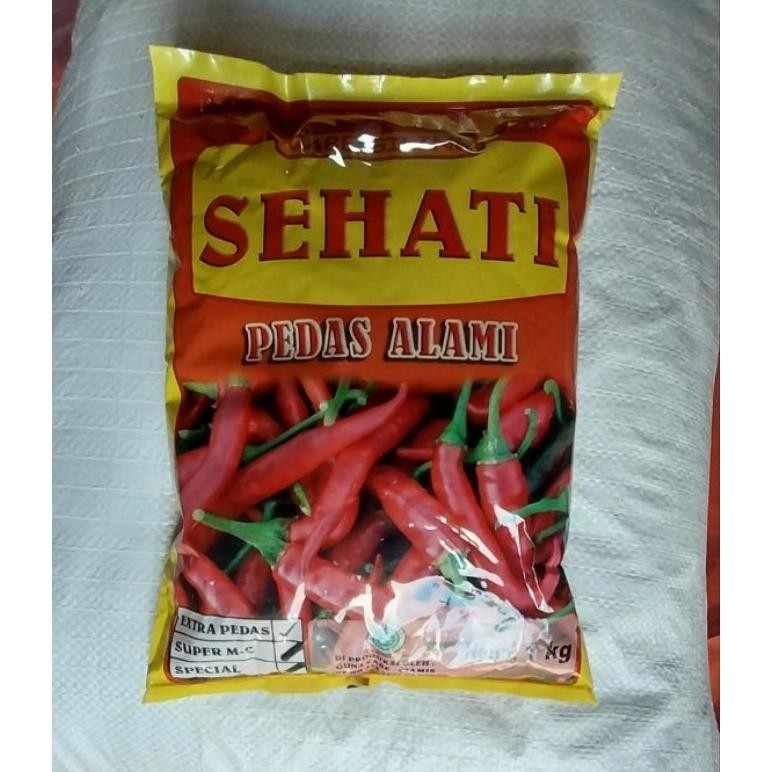 

1Kg Cabe Bubuk Halus SEHATI Pedas Jeletott 3 Varian RB10