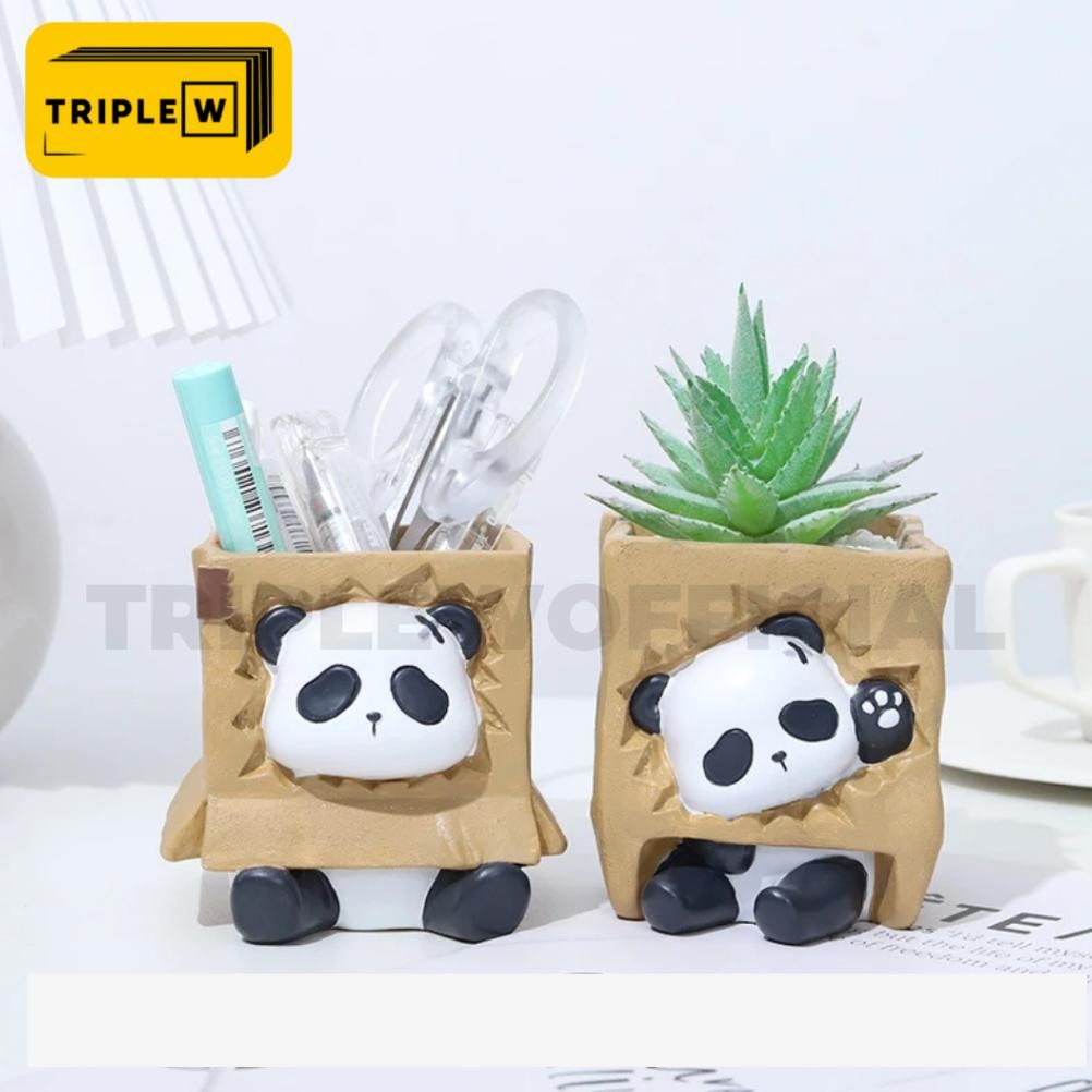 

Sd-5 Triple W Tempat Pensil Tabung Pensil Penkorean Pen Holder Cute Panda