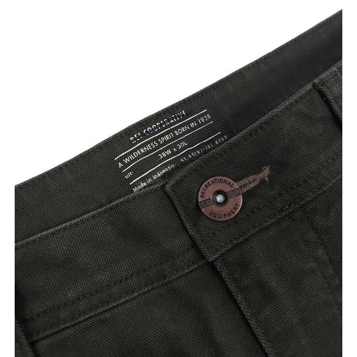 REI Outdoor Pants Green Bigsize Original - Celana Lapangan Jumbo Size daps