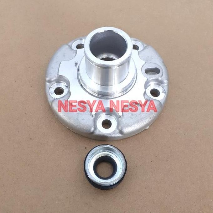. Cylinder Head Kepala Kompresor AC Mobil Suzuki Ertiga & Lipseal Poros