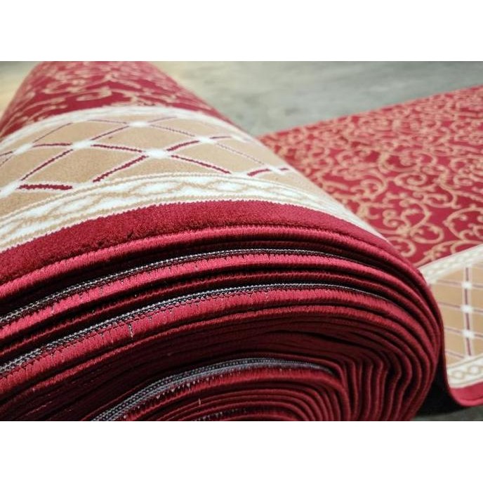 Karpet Masjid 1 Roll Murah Merk Mimbar SF-0350 / Sajadah Karpet Mushola Meteran