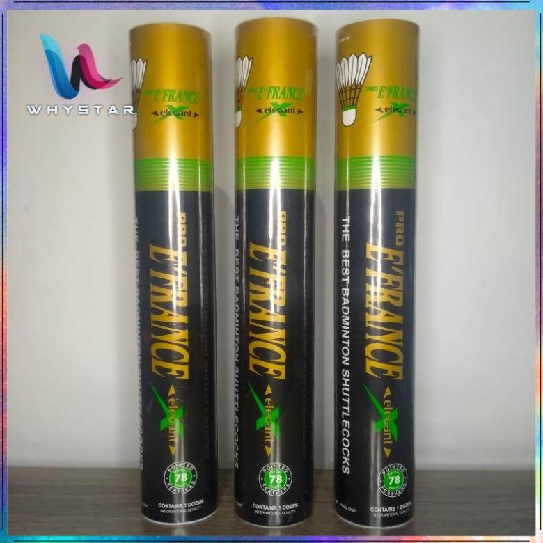 Jkm_12 Shuttlecock Efrance Pro Elegant Gold New Sa