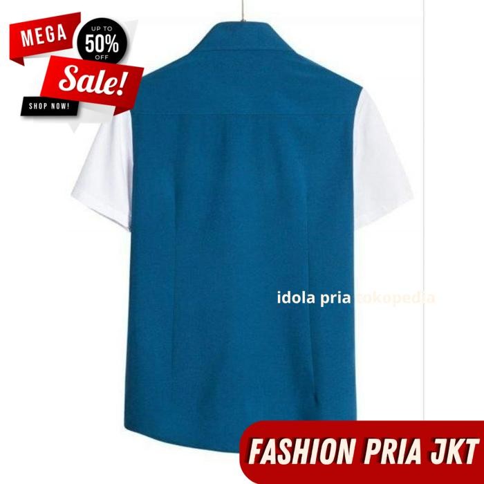 MEN SHIRT COLOUR BLOCK / MEN SHIRT COLOUR BLOCK HIGHT QUALITY 