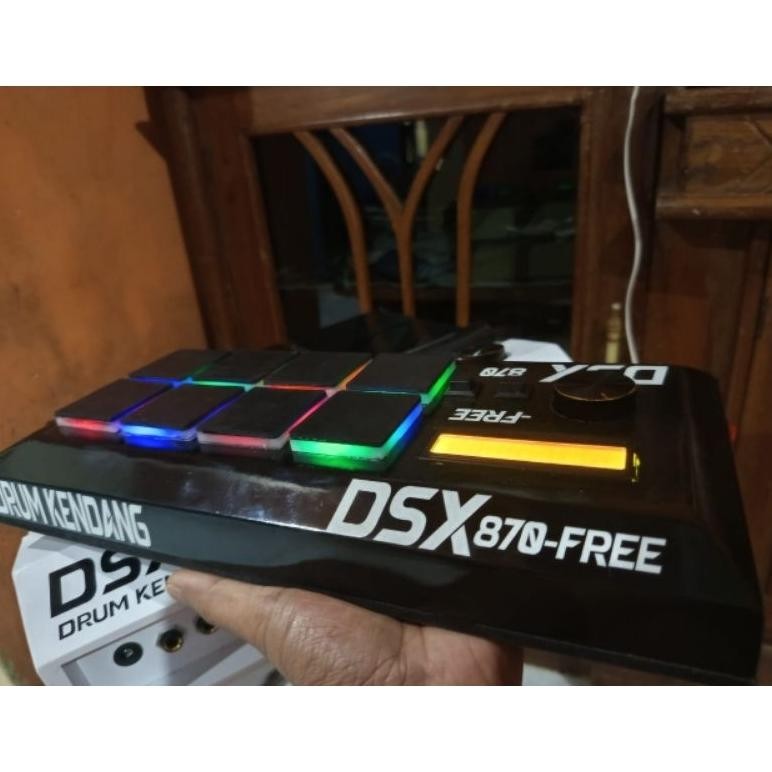 NEW kendang elektrik Drum pad DSX 870 tipe MPX8 multipad dan Reall