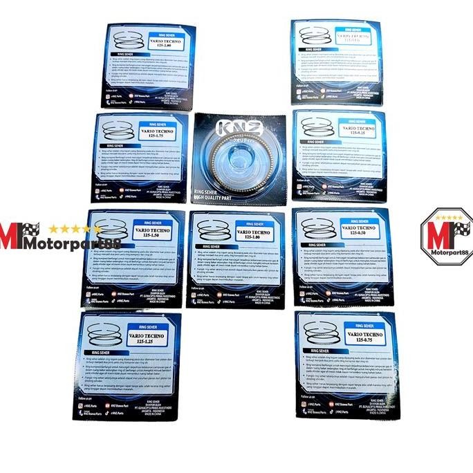 RING PISTON SEHER VARIO TECHNO 125 VARIO 125 FI LED OLD NEW KWN KNZ