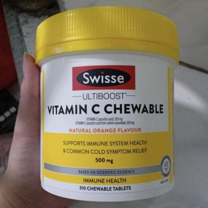 Swisse Vitamin C Vit C Zinc 500Mg 500 Mg 310 Immune Health Original Produk