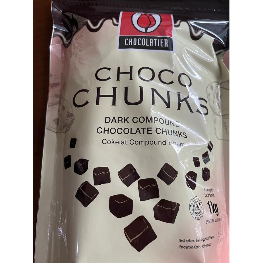 

Sale Tulip Choco Chunks 1 Kg Ziploc Bag Dcc Dark Cooking Chocolate Compoun