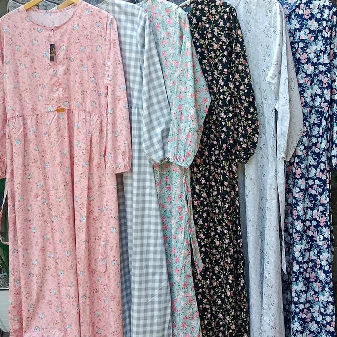 New- Homedress Maryam Katun Jepang Original Premium