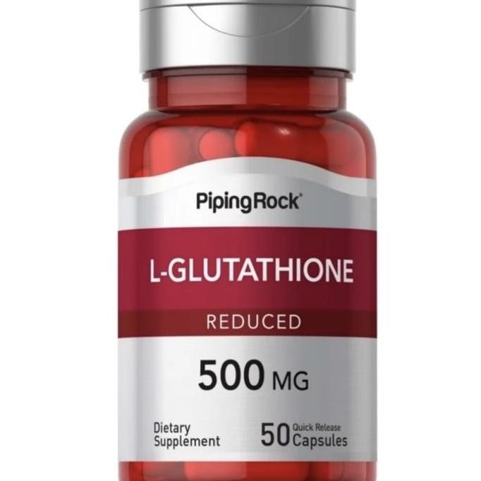 Pipingrock L Glutathione 500Mg 500 Mg 50 Original Produk