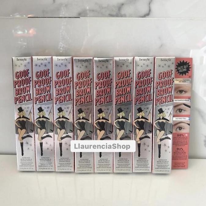 Benefit Goof Proof Brow Pencil Full Size Brand New / Eyebrow Filling Original Produk