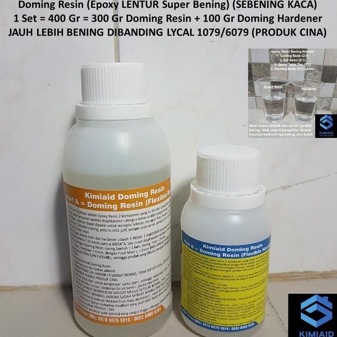 

Doming Resin - 400 Gr - Sticker Timbul Resin - Stiker Timbul Lentur