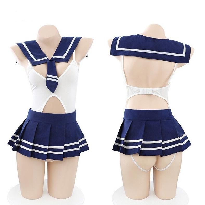 LINGERIE SEXY WANITA SERAGAM SEKOLAH JEPANG SEXY HOT F384