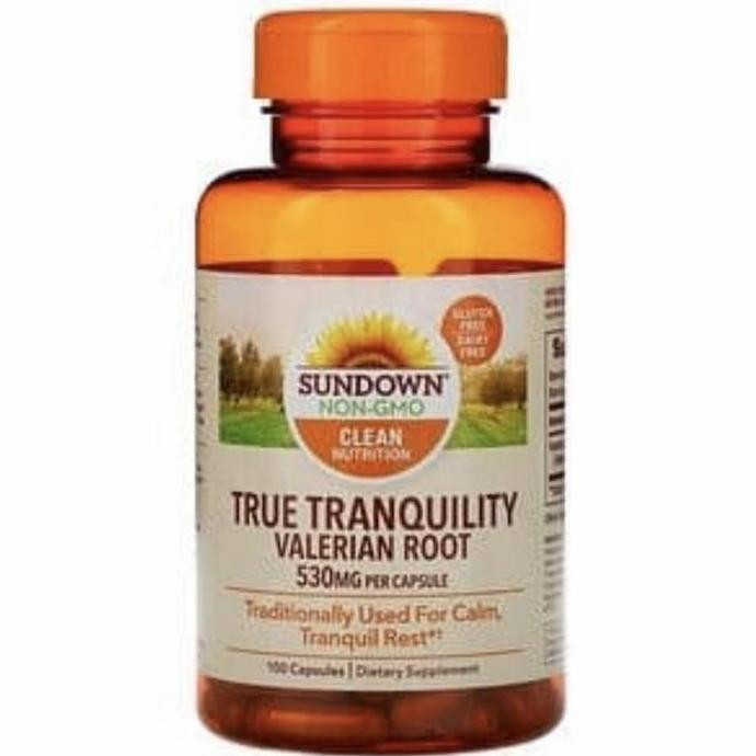 Sundown Sun Down Valerian Root True Tranquility 530Mg 530G 100 Original Produk