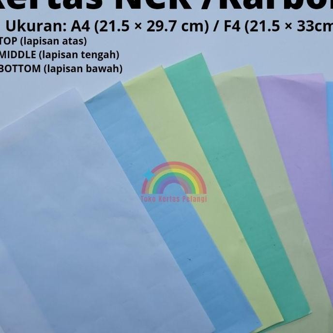 

Kertas Ncrkarbonnota Isi Pcs 1Rim Ukuran A4F4