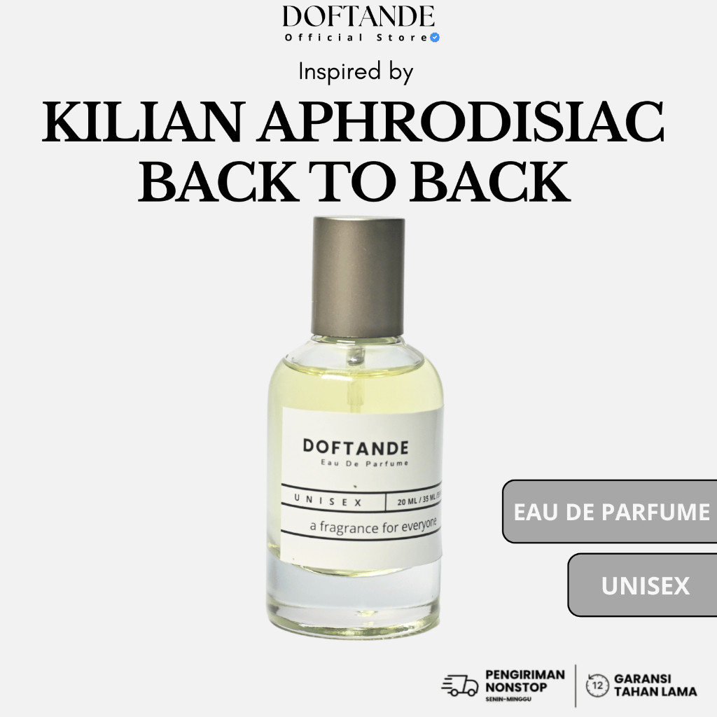 Parfume Pria Wanita Tahan Lama KILLIAN APHRODISIAC BACK TO BACK Eau De Parfume Unisex Minyak Wangi P