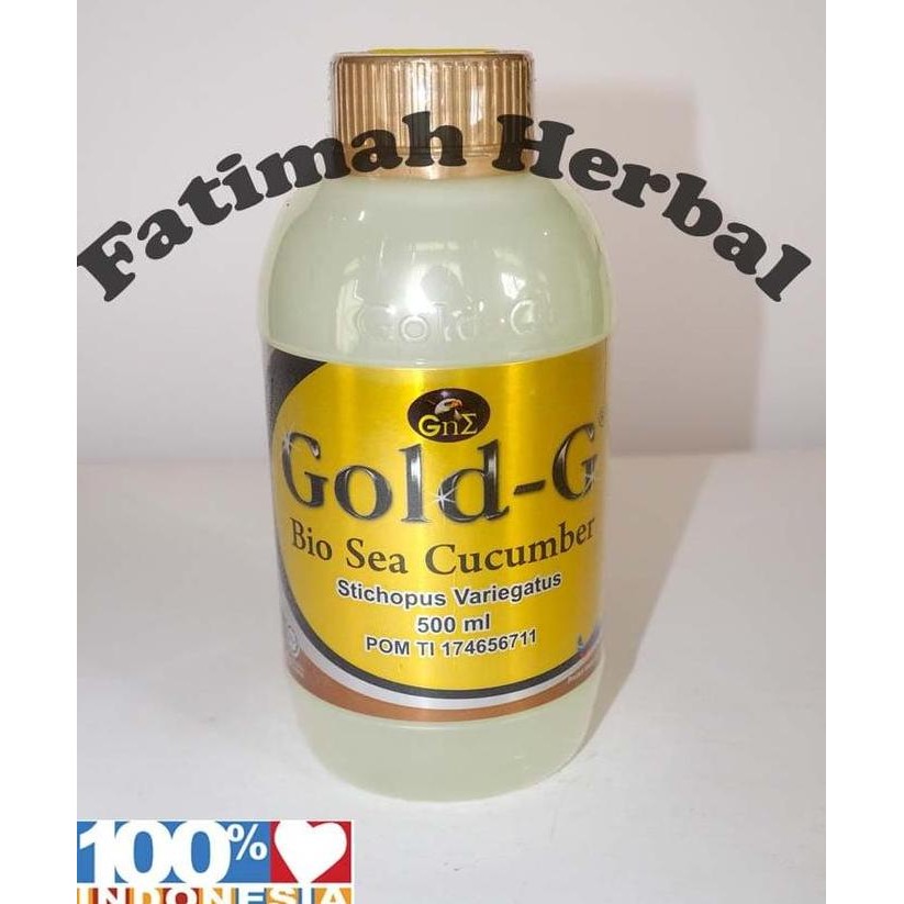 Jelly Gamat Gold G Asli ORIGINAL/Jeli Gamat Gold-G/Sea Cucumber/500 ml