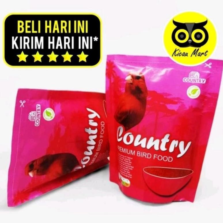 Country premium bird food canary pencerah pewarna kenari cd egg food AST