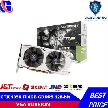 NEW VURRION GTX 1050 Ti 4GB GDDR5 128-bit | VGA Card Vurrion GTX1050Ti