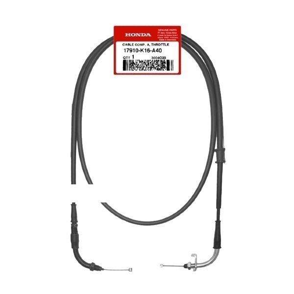 Kabel Gas Scoopy FI / Beat FI Bagian A (17910-K16-A40)