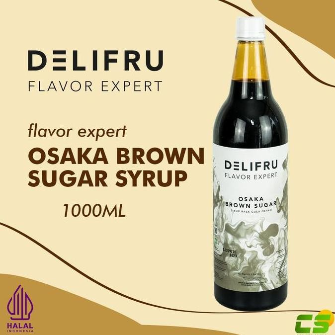 

Delifru Syrup/Sirup - Osaka Brown Sugar Syrup 1000 Ml Kualitas Terbaik Harga Termurah