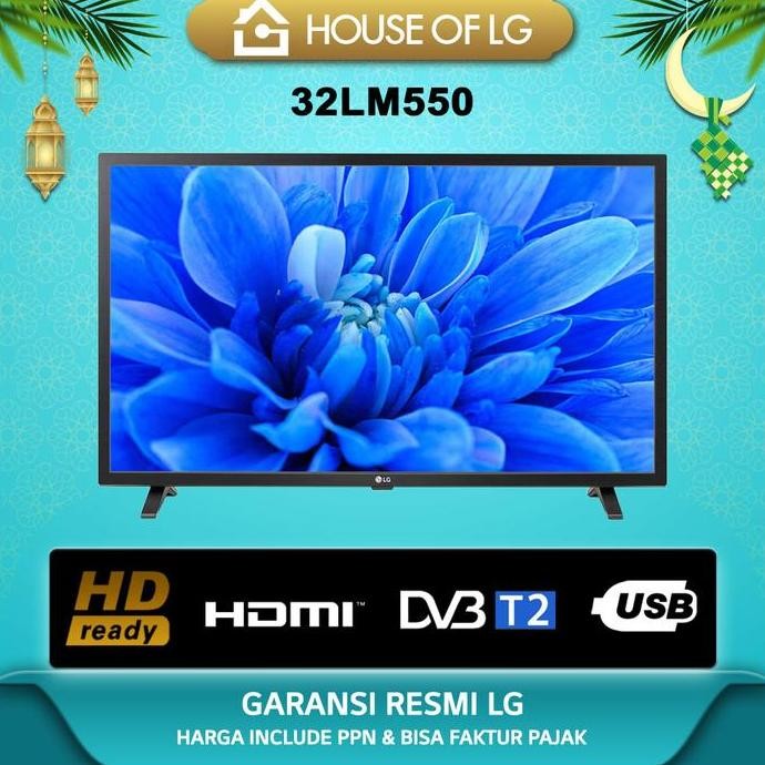 TERMURAH - LG 32" TV Digital LED 32LM550 Televisi HD 32LM550BPTA