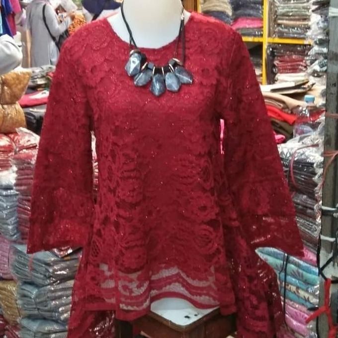 ATASAN KEBAYA RINJANI PREMIUM M-5XL/ SET KEBAYA RINJANI /KEBAYA BRUKAT JUMBO/ATASAN TUNIK JUMBO/ GAM