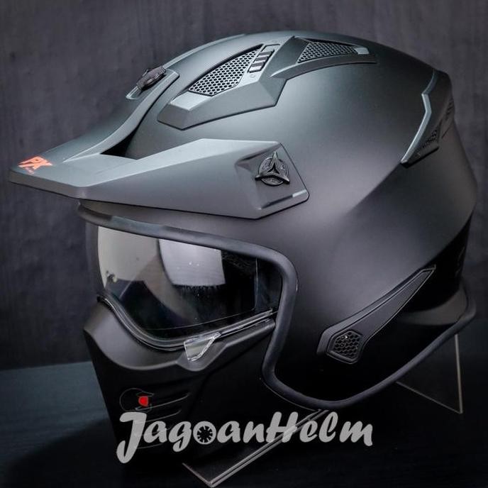 JPX HELM MX726R SOLID | MX726 R CROSSOVER MX 726R Helmet Motor