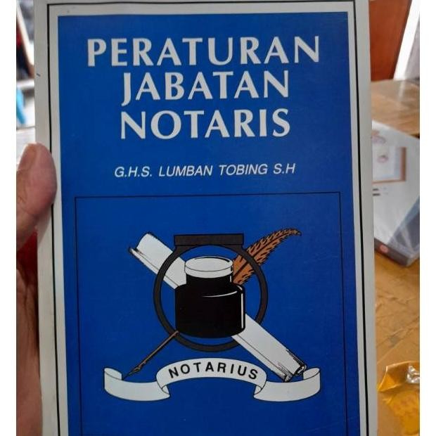 New Stock  Peraturan Jabatan Notaris